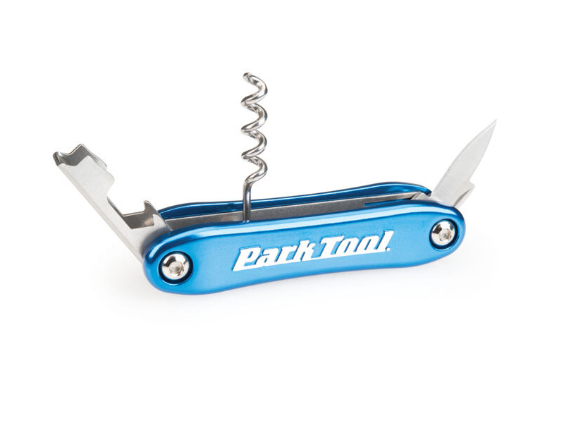 PARK TOOL BO-4  Corkscrew and Bottle Opener Fold-Up Tool click to zoom image