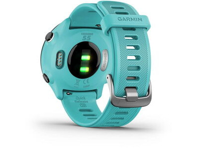 GARMIN Forerunner 55 GPS Watch  aqua  click to zoom image