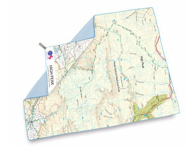LIFEVENTURE SoftFibre OS Map Towel - Giant - High Peak