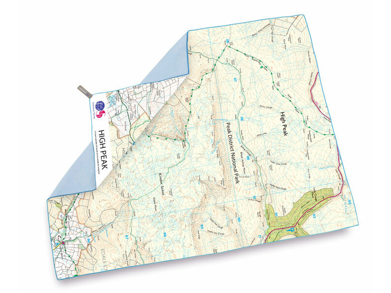 LIFEVENTURE SoftFibre OS Map Towel - Giant - High Peak click to zoom image