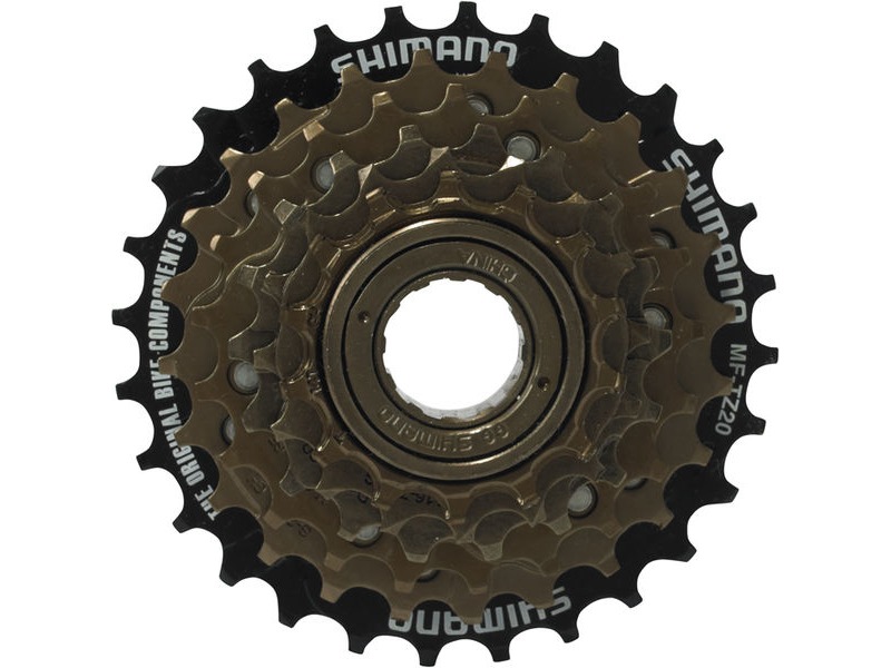 SHIMANO MF-TZ20 6-speed multiple freewheel, 14-28 T click to zoom image