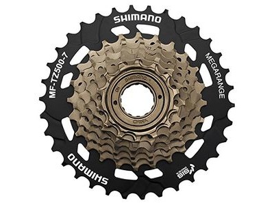 SHIMANO MF-TZ500 7-speed multiple freewheel, 14-34 tooth