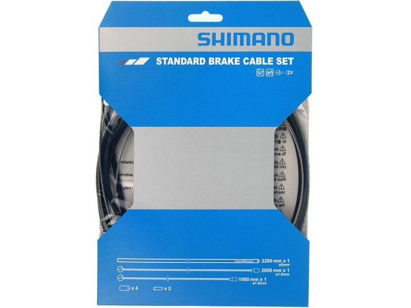 SHIMANO Complete Road / MTB brake cable set click to zoom image
