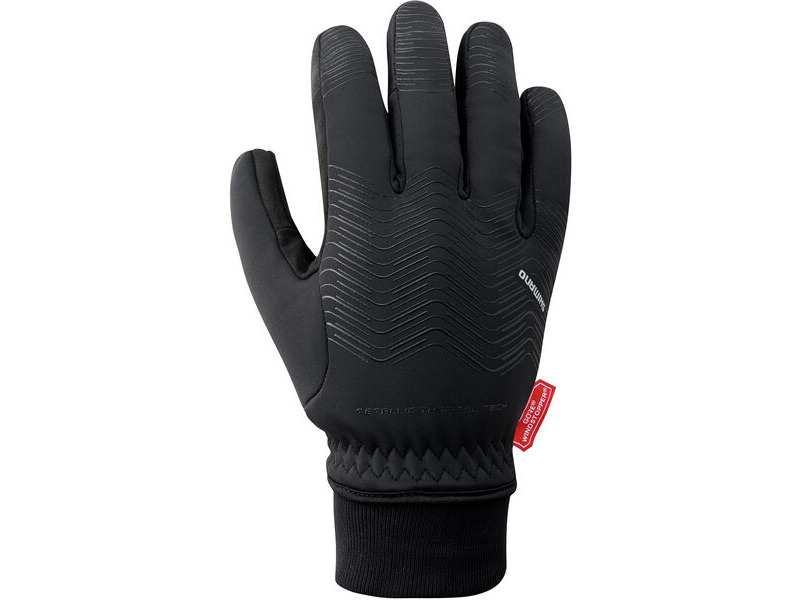 SHIMANO Unisex WINDSTOPPER Thermal Reflective Gloves click to zoom image
