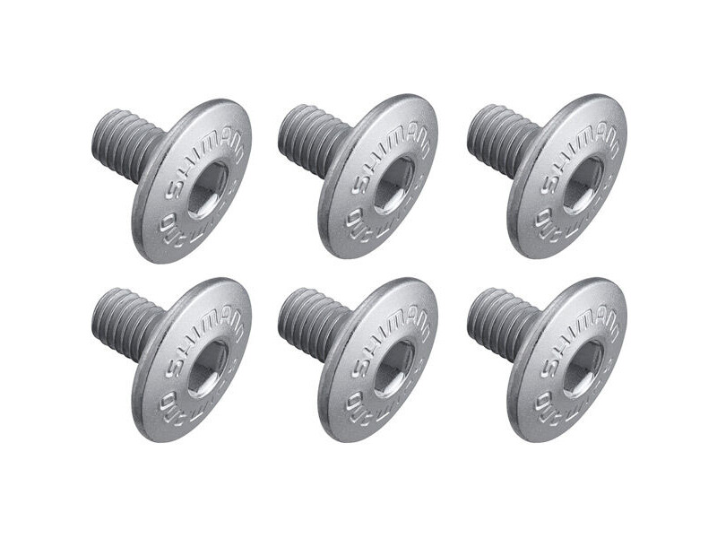 SHIMANO Cleat fixing bolt, M5 x 8 mm, pack of 6 click to zoom image