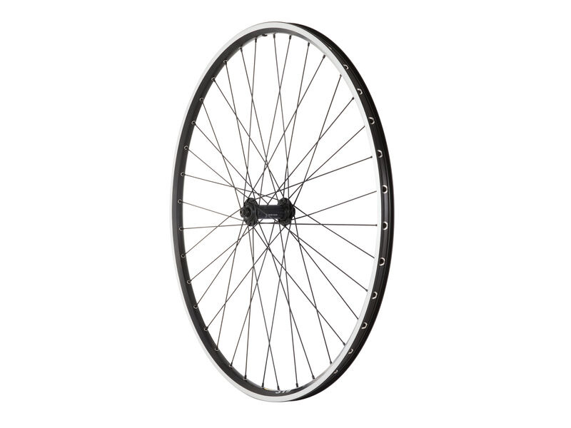SHIMANO Deore / Mavic A319 black / DT Swiss P/G 36 hole front wheel click to zoom image