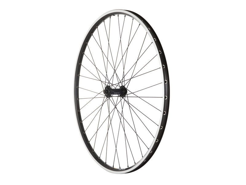 SHIMANO Hybrid Front Wheel Shimano Deore hub Mavic A319 rim 700c black click to zoom image