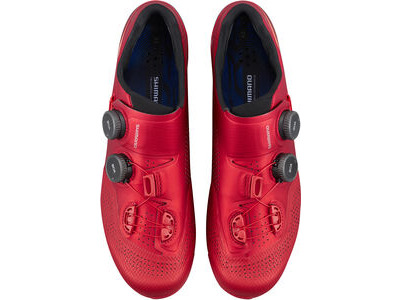 SHIMANO S-PHYRE RC9 (RC902) SPD-SL Shoes 41 Red  click to zoom image