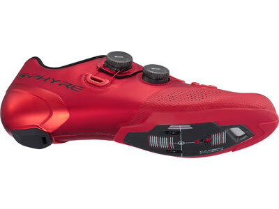 SHIMANO S-PHYRE RC9 (RC902) SPD-SL Shoes 43 Red  click to zoom image