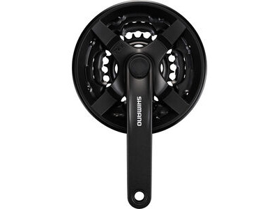 SHIMANO FC-TY301 chainset 42 / 34 / 24, 6/7/8-speed, 150 mm, with chainguard