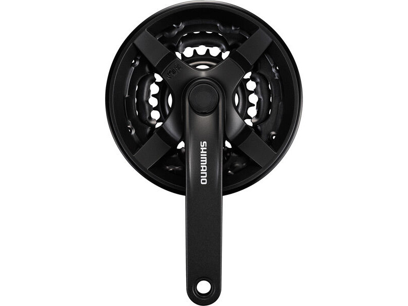 SHIMANO FC-TY301 chainset 42 / 34 / 24, 6/7/8-speed, 150 mm, with chainguard click to zoom image