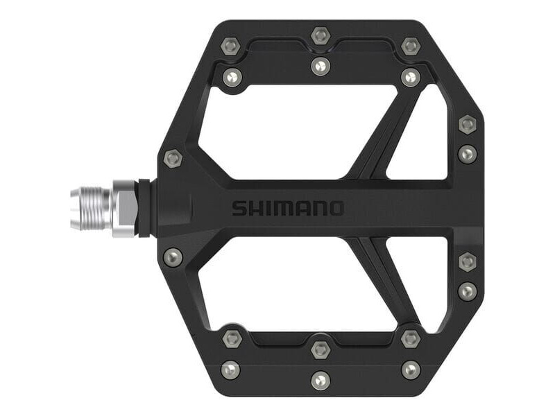 SHIMANO PD-GR400 flat pedals, resin with pins click to zoom image