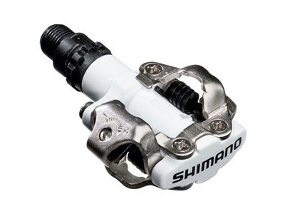 SHIMANO M520 MTB SPD Pedals 9/16 white  click to zoom image