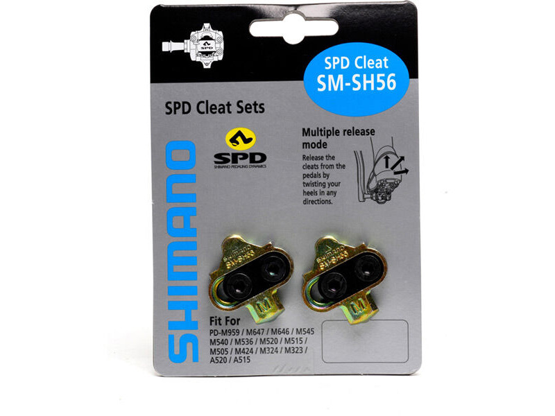 SHIMANO SH56 MTB SPD Cleats Multi-release click to zoom image