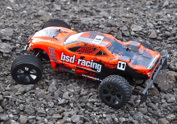 BSD Racing Prime Storm V2 Truggy 1/10 Scale RC Car Inc Batt & Charger 1-BS711T 
