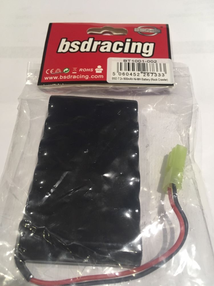 BT1001-002 BSD Racing 7.2V 800mAh Ni-MH Battery for BSD Rock Crawlers 