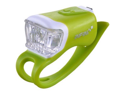 INFINI LIGHTS Orca USB front light (Colour Option) 1 Led Green  click to zoom image