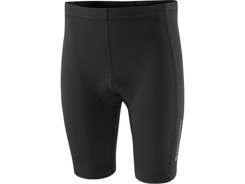 MADISON Track kid's shorts padded black click to zoom image