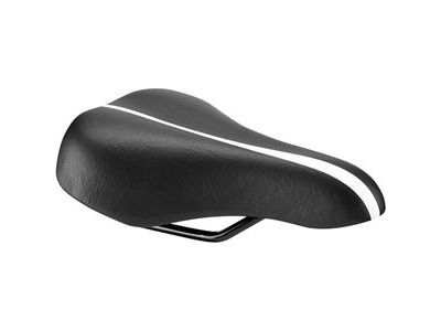 MADISON Track Kid's saddle (Colour Option). 137mm x 203mm Black  click to zoom image