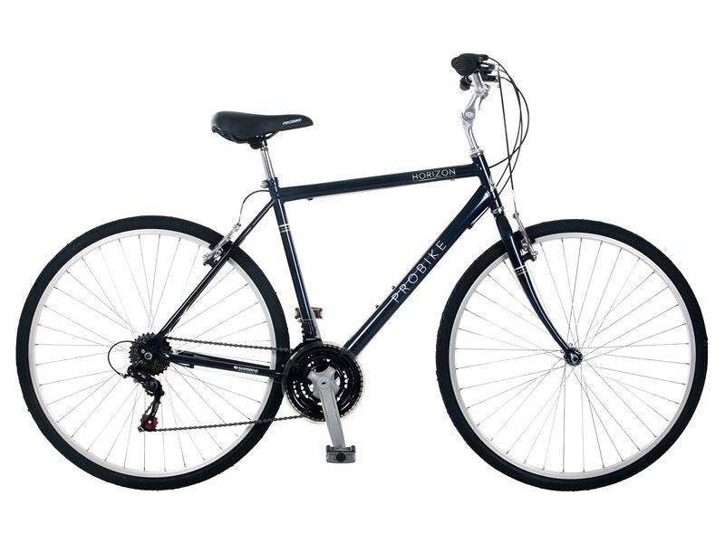 PROBIKE HORIZON GENTS 19" 18SP NAVY BLUE click to zoom image