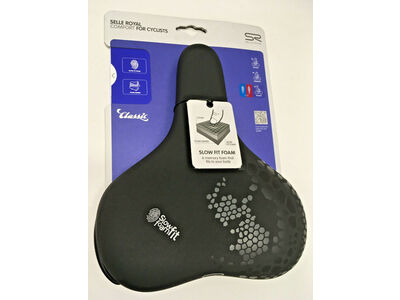 SELLE ROYAL Free Way Fit Relaxed Saddle with Memory Foam Unisex.