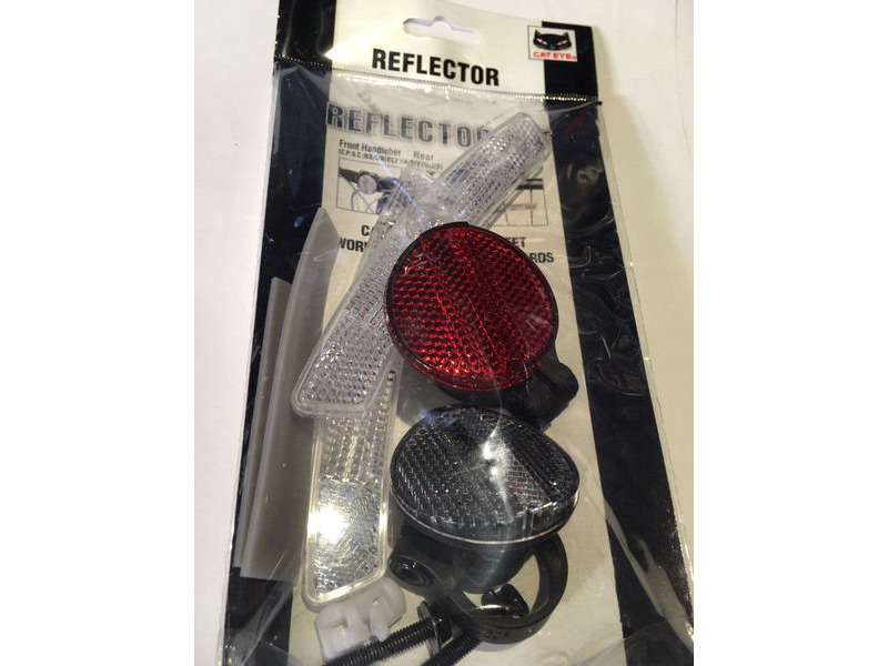 CATEYE Reflector Kit Front, Rear & Wheels click to zoom image