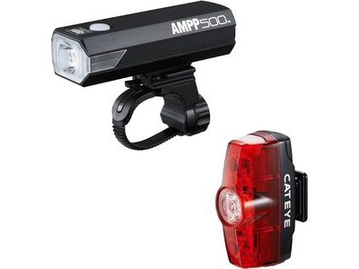 CATEYE AMPP 500 & Rapid Mini Front & Rear Light Set