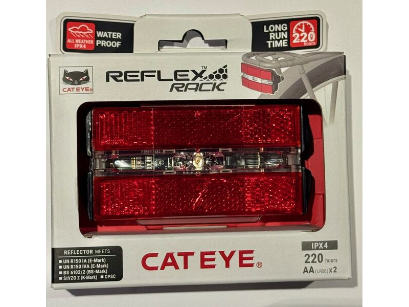 CATEYE Reflex Rack Rear Bike Light click to zoom image