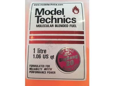 MODEL TECHNICS Big Bang 20% 1 Litre Glow Fuel