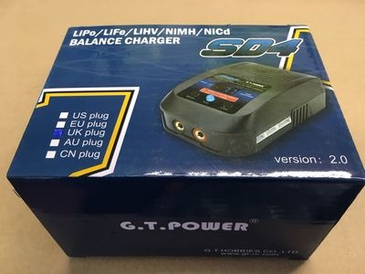 G.T.POWER SD4 240v Charger -Li-Po, Li-Fe, Ni-MH, Ni-Cd,Li-Hv click to zoom image