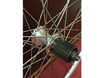 UNBRANDED Rear Hybrid 700c Wheel Shimano Hub with 8/9 speed FreeHub D/Wall Exal 19 SL rim