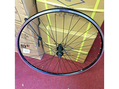 UNBRANDED Rear Hybrid 700c Wheel Quando Hub with 8 speed FreeHub D/Wall Mach 1 rim