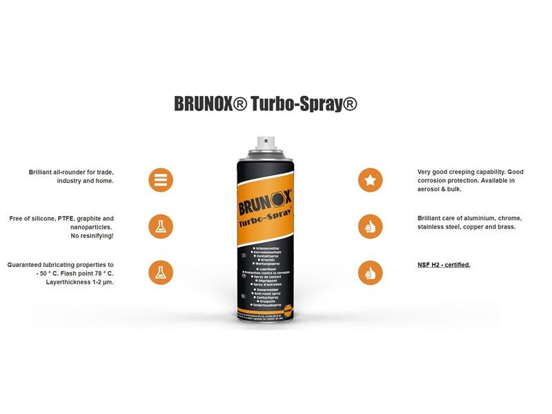 BRUNOX Multifunction Turbo Spray 400ml click to zoom image