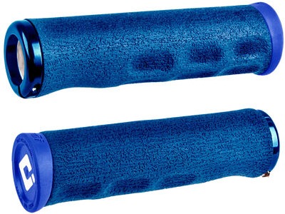 ODI GRIPS Dread Lock Mtb Grips 130mm Blue  click to zoom image