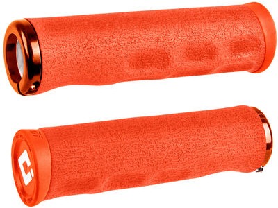 ODI GRIPS Dread Lock Mtb Grips 130mm Orange  click to zoom image