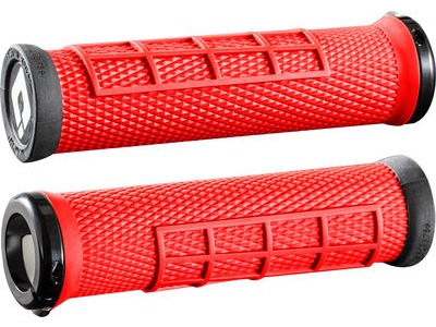 ODI GRIPS Elite Flow MTB Lock On Grips  Red  click to zoom image