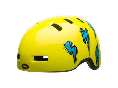 BELL Lil Ripper 47-54CM HI-VIZ/BLUE BOLT  click to zoom image