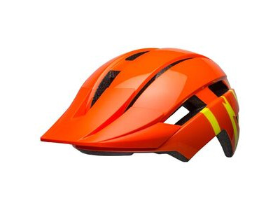 BELL Sidetrack II  47-54CM STRIKE GLOSS ORANGE/YELLOW  click to zoom image