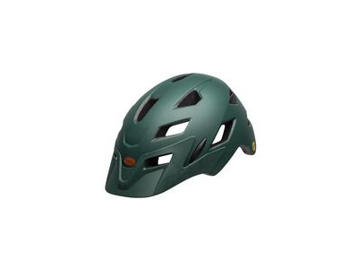 BELL Sidetrack Youth 50-57cm Matt Dark Green/Orange  click to zoom image