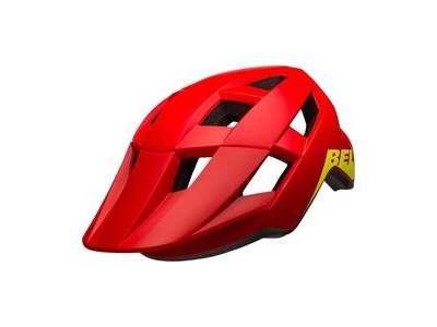 BELL Spark Junior Youth 50-57CM MATTE/GLOSS RED/HI-VIZ  click to zoom image