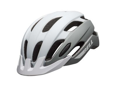 BELL Trace 54-61CM MATTE WHITE/SILVER  click to zoom image