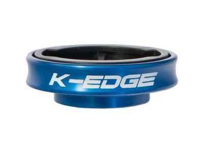 K-EDGE Gravity Cap Mount For Garmin Edge And Fr 1/4 Turn Type Computers  Blue  click to zoom image