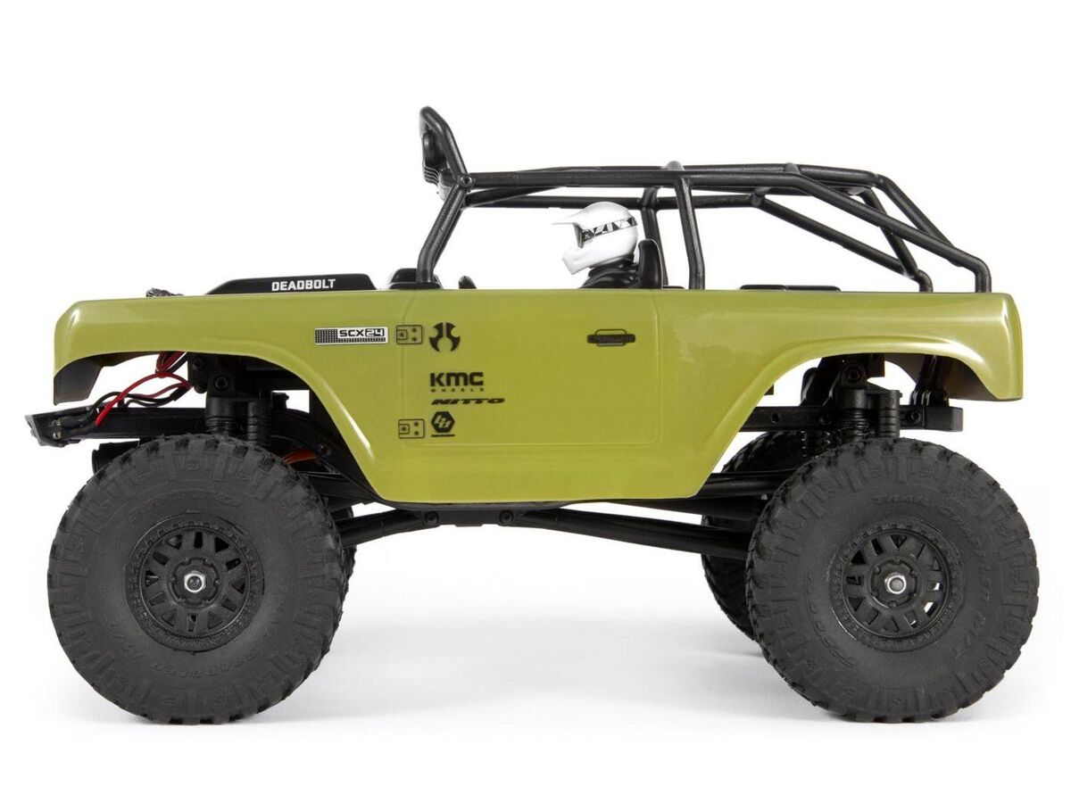 AXIAL SCX24 Deadbolt 1/24th Scale Elec 4WD RTR, Green £134.99 RC