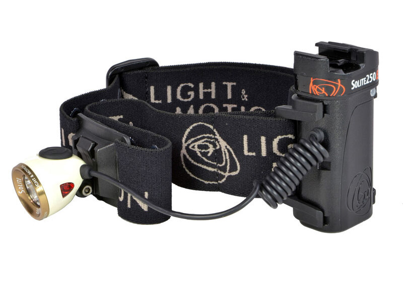 LIGHT & MOTION Solite 250EX light system click to zoom image
