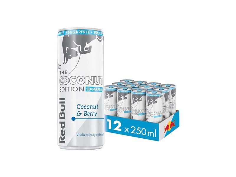 RED BULL COCONUT SUGAR FREE 12 PACK click to zoom image