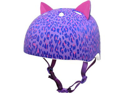 C-PREME KRASH FS YOUTH HELMET (8+ YRS)  LEOPARD KITTY