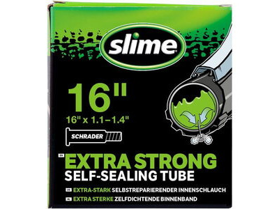 SLIME SEALANT Smart Tube - 16 x 1.1 - 1.4 inch - Schrader Valve