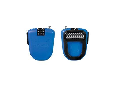 HIPLOK FX Wearable Retractable Combination Lock 100cm Cyan  click to zoom image