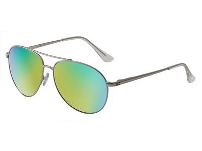 DIRTY DOG Vango Polarised Medium Silver Frame/Green Green Fusion Mirror Polarised L  click to zoom image