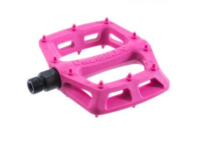 DMR V6 Lightweight Nylon Fibre Body Pedals 9/16" Axle Pink  click to zoom image